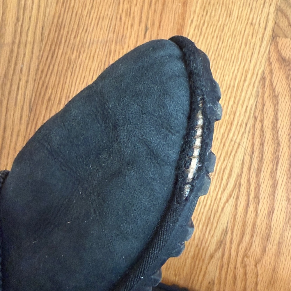 12T Suede and wool Fur-Lined Boots - Picture 8 of 9